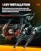 272984 Rear Shocks Struts for Honda, OCPTY Complete Strut Spring Assembly Shock Fits 2013 2014 2015 2016 2017 for Honda for Accord Automotive Replacement Strut Amortiguadores Quick Struts-Set of 2