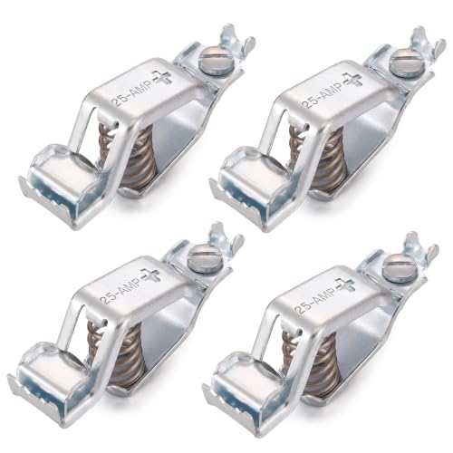 Sabary 4 Pcs Heavy Duty Alligator Clips, Compatible with BU-24APN