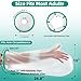 HONYAO Cast Covers for Shower Arm Adult, One-Handed Application Waterproof Shower Sleeve for Arm Cast, No Assistance Needed Reusable Protector for Bandage Wound Care Supplies Surgery