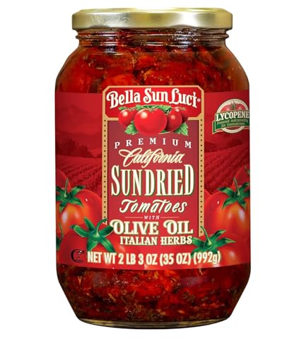 35 oz Bella Sun Luci Sun Dried Tomatoes Halves in