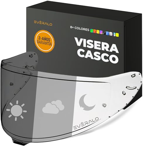 Everalo Visera compatible con Shoei Nxr 2 - Z8 - Xspr Pro - X15 - Cwr F2 (Fotocromatica)