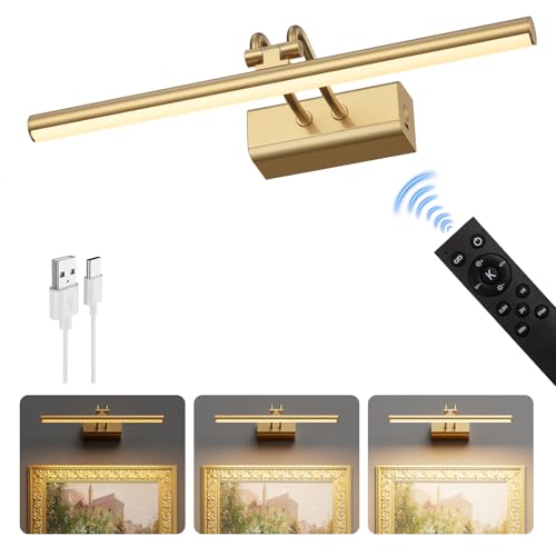 Percantis 13.8'' Battery Operated Picture Light for Wall, Remote Control by Percantis - Image 8