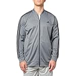 adidas mens 3-stripes Tricot Full-zip Jacket