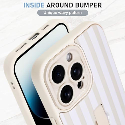 KANGHAR Compatible with iPhone 14 Pro Max Case Stripes -White by KANGHAR - Used condition - Image 4