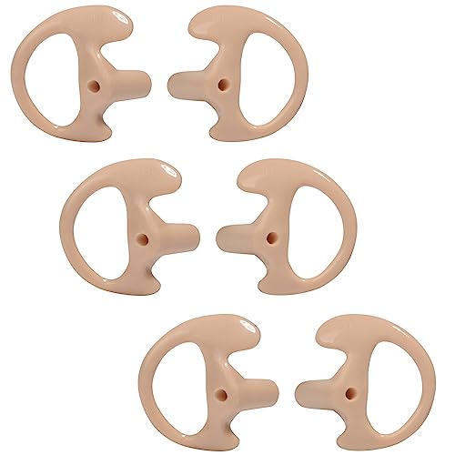 Oreillettes de rechange larges talkie-walkie contre la fatigue