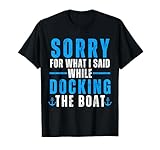 Funny Boating Boat Captain tee