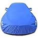 Produktbild MPZZ Kompatibel mit Porsche 718 Cayman GT4 Autoabdeckung Mit Baumwolle Wasserdicht Winddicht Flammhemmend Oxford Stoff Outdoor Indoor Car Plane (Color : Blue, Size : Single Layer)