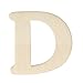 RAYHER 6160300Â Wood Letters, 4Â cm, D