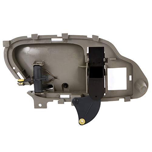 Boxi Gray Interior Front Or Rear Right Side (Passengers Inside) Door Handle For Chevrolet Gmc 2002-1995 15708044 #TOP1