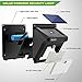 BAXIA TECHNOLOGY Solar Outdoor Lights Wireless Security Motion Sensor Solar Lights Outdoor Waterproof for Front Door,Backyard,Steps,Garage,Garden (400LM,4 Packs)