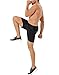 HovSiyla 3 Pack Men's Athletic Shorts Quick Dry Running Shorts with Zippered Pockets Performance Gym Lightweight Shorts Black L
