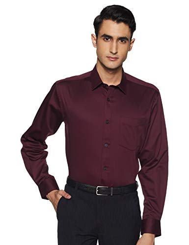 Image of Amazon Brand - Arthur Harvey Men's Solid Regular Fit Shirt
