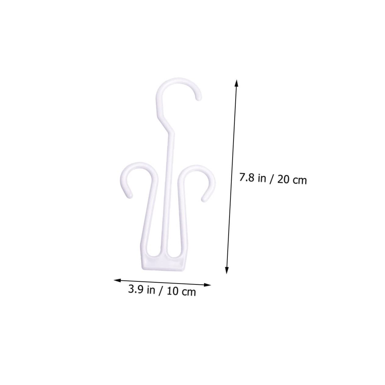 ULTECHNOVO 20Pcs Slippers Drying Hooks Multi Functional Shoe Holder for Easy Moisture Drainage for Home Use and Simple Design for Boots and Slippers