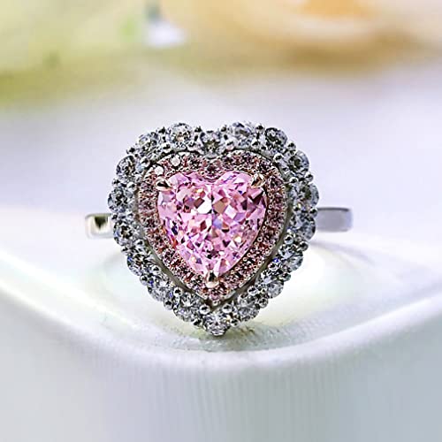 Bague rose en carbone diamant pour rayonner lors de votre réception de mariage élégante