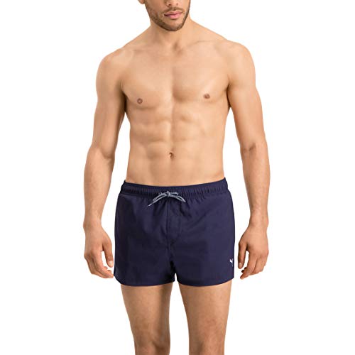 PUMA Herren Swim Kurze Badehose, Navy, M