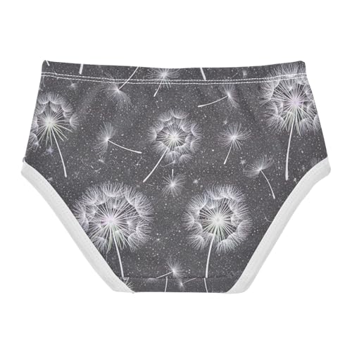 Toddler Briefs, Delicate Girls Cotton Underwear, 2T–8 Years2