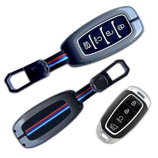 Image of NEODRIFT 'KeyShield' Car Key Cover for Hyundai Tucson (Shape 3, 04 Buttons)