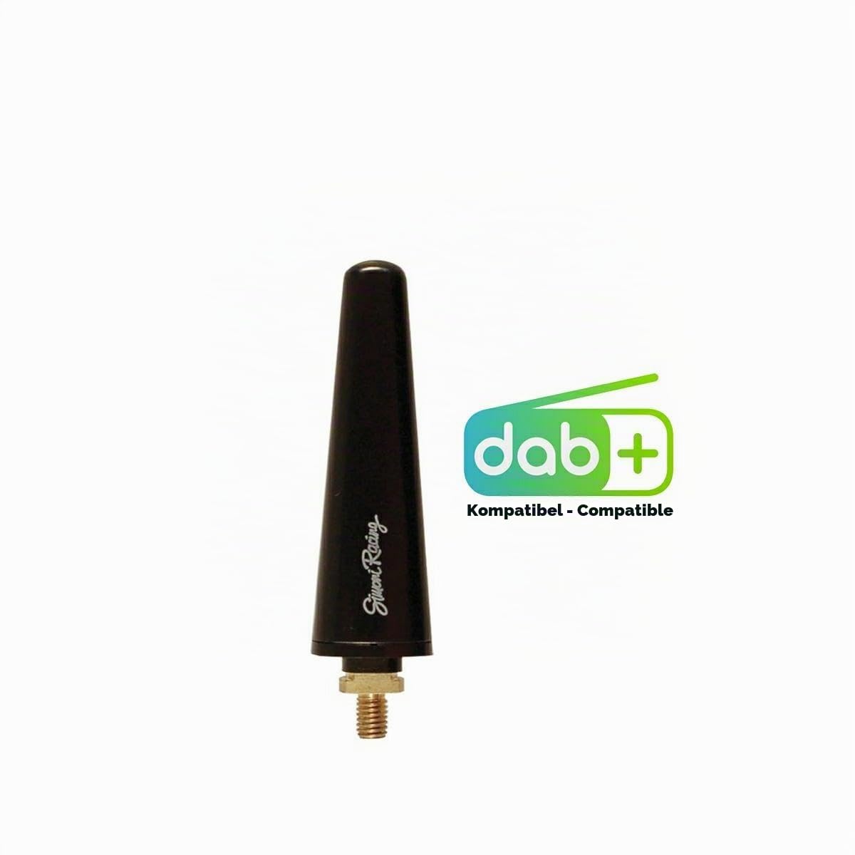 Simoni Racing ASR/196-N Antenne, Schwarz, speziell für Alfa Romeo, Fiat, Lancia