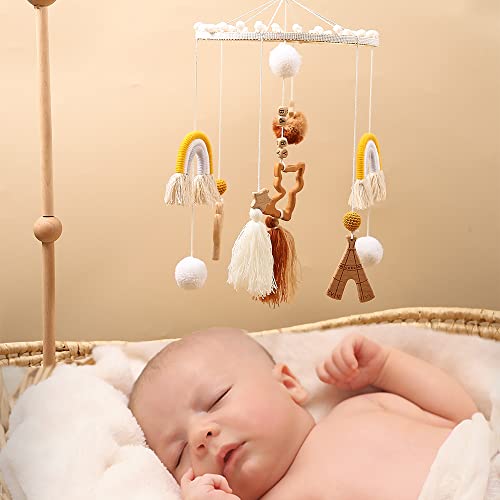 Boho Rainbow Mobile, Muulaii Neutral Baby Crib Mobile, Baby Mobile For Crib, Handmade Baby Mobile, Macrame Rainbow Baby Mobile, Rainbow Baby Mobile Baby Crib Mobile Kids Room Nursery Decor #TOP6