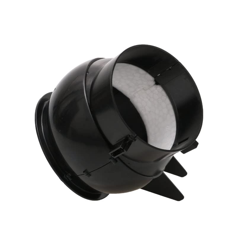 【Części zabawki zdalnego sterowania】 1 sztuk 70mm EDF ciąg dysza sterująca wektorem 360 stopni Vectoring wylewka 63mm wylot powietrza dla RC kanałowy dron odrzutowy model samolotu -Materiały przyjazne