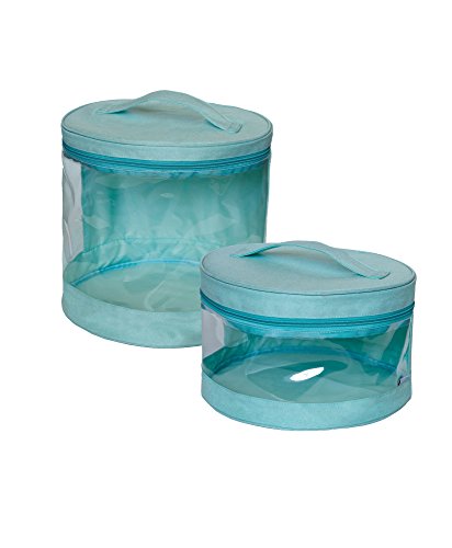 JJ Cole Clear Storage Bin Set, Blue
