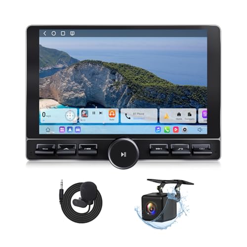 Eonon 8-Core 8GB+128GB Double Din Car Stereo, 10.1 Inch Wireless CarPlay/Android Auto Headunit with WiFi-6, Bluetooth 5.4, Built-in DSP, 4G LTE - UX6K-PRO-MAX