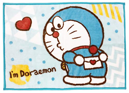 丸眞 ひざ掛け I'm doraemon ドラえもん ハートドラえもん ブランケット H70×W100cm かわいい ふわふわ おしゃれ 防寒グッズ 2885002000