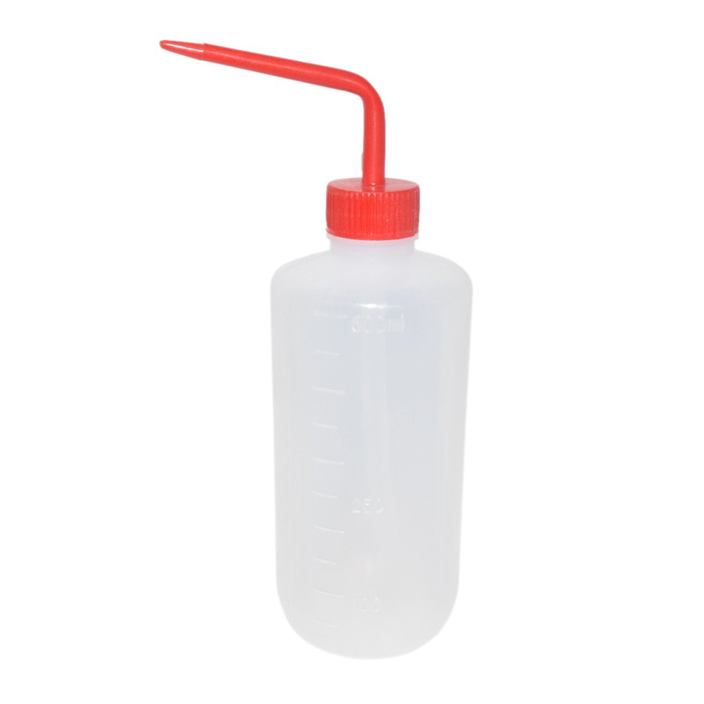Segolike 250ml / 500ml Garden Watering Can / Tattoo Plastic Squeeze Water / Soap Wash Bottle Red / Green - red, 500ml-image-39