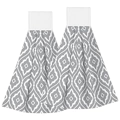 Boho Ethnic Tribe Grey Retro Oriental Carpet Pattern