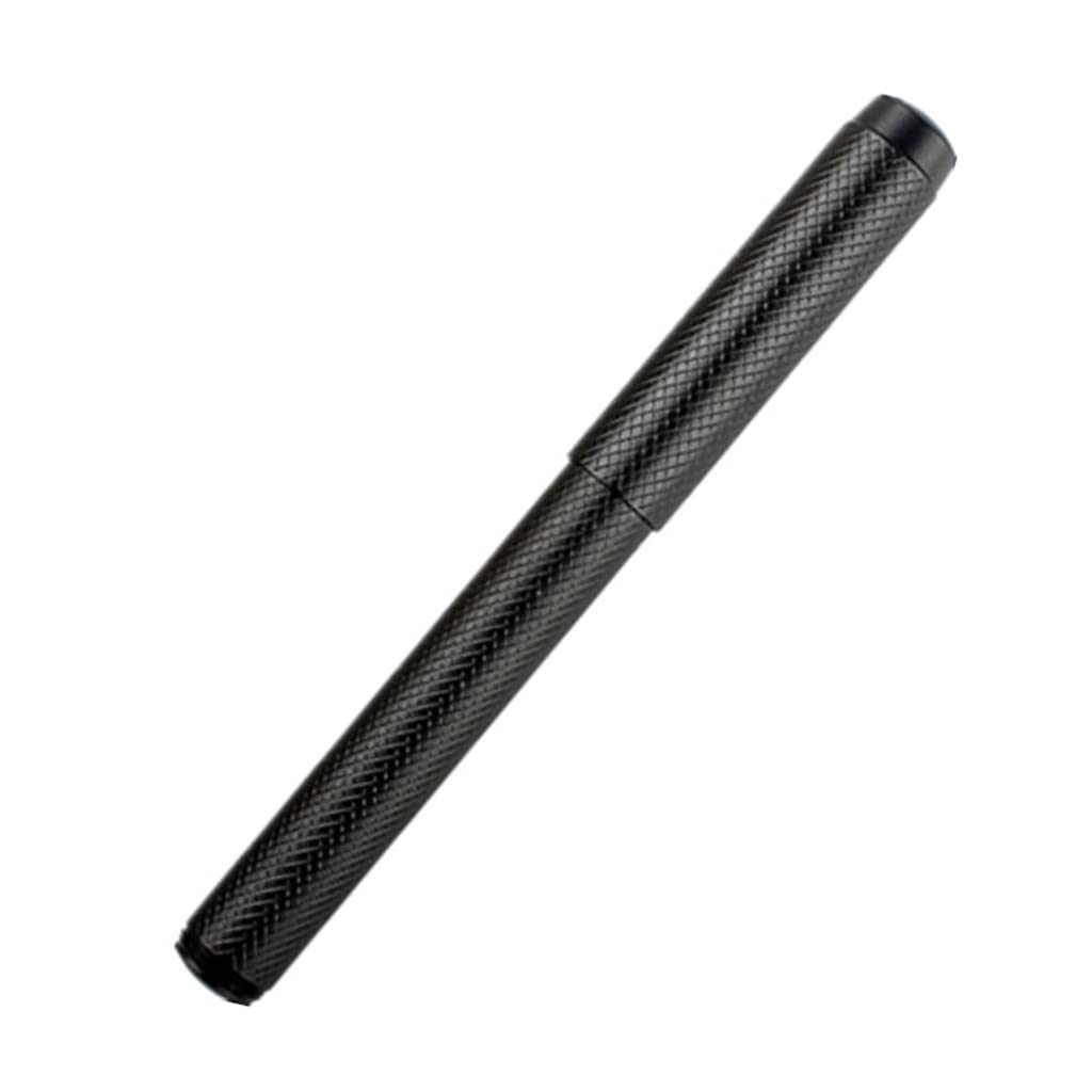 Stylo plume en alliage d'aluminium 0,5 mm courbé (courbé) pour bureau d'affaires (D)
