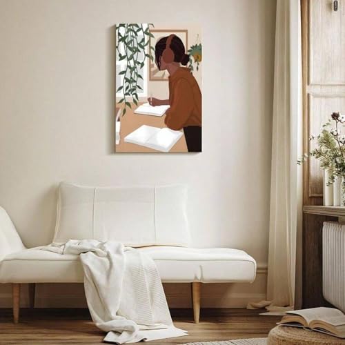 Affiche sur toile musique 70x100 cm grand format sans cadre décoratif - 3