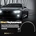 JAVOUKA Front right Fender Wheel Molding trim Arch Flare Compatible with VW TOUAREG 11-14#7P6853718C, 7P6853718