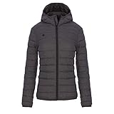 Chaqueta abrigo Izas Dahna Chaqueta De Fibra Ultraligera, Mujer, Negro, XL