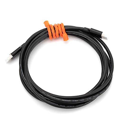 Gesipor 20 PCS Silicone Cable Ties - Reusable Rubber Twist Ties Bendable Cable Ties for Bundling and Holding, All Purpose Cord Tie for Indoor and Outdoor (4"+6"+12"+18"+24")