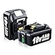 DASNITE 2X 18V 5,5Ah/5500mAh Ersatzakku für Makita 18V Akku BL1860B BL1860 BL1840 BL1830 BL1860B BL1815 BL1835 BL1850B BL1845 BL1850 BL1860B 194205-3 LXT-400 Lithium Werkzeugakku mit LED-Anzeige