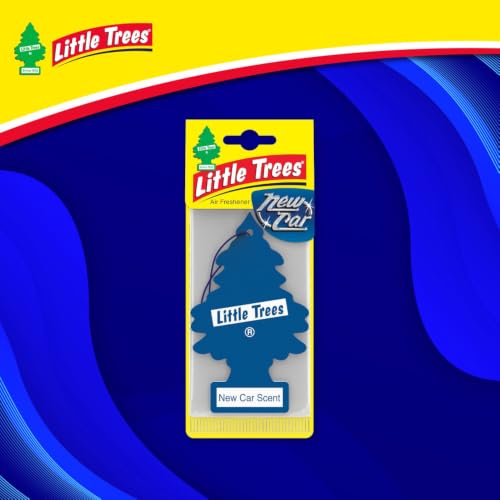 Image of LITTLE TREES Car Air Freshener | Hanging Paper Tree for Home or Car | New Car Scent