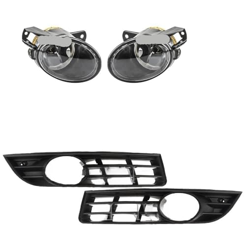 Cubierta de faros antiniebla para Passat B6 (2006-2011), ideal para el parachoques delantero