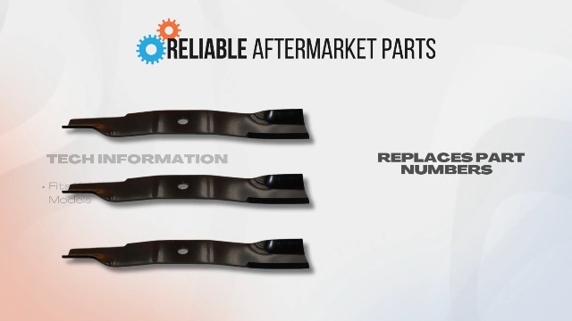 Amazon.com: K5617-34330 New Pack of 3 Blades Fits Kubota Finishing