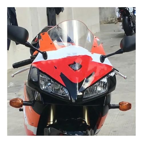 Pare-Brise Moto CBR600RR 05-06 Double Bulle Contre Pression du Vent