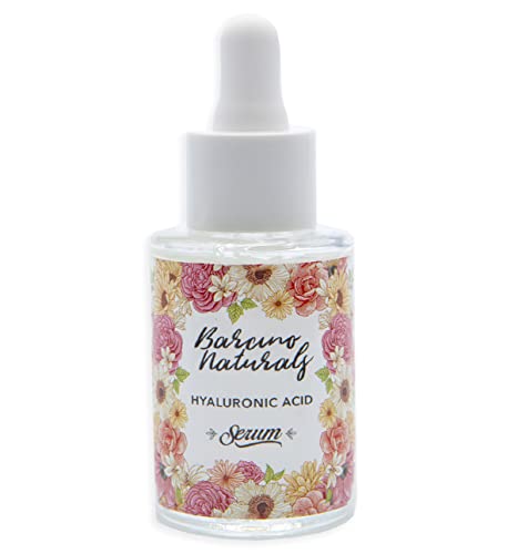 Pure Hyaluronic Acid Serum for Face Highly Concentrated 5% HA Boost Facial Hydrating Anti-Aging for Dry Skin Non-Greasy Moisturizer Hydranov Pro Formula Wrinkle Skin Filler Lines Vitamin B5 1oz Vegan