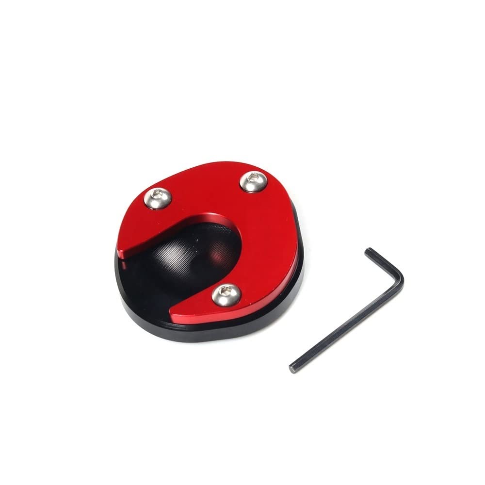 Extension de Béquille Moto pour Aprilia GPR150 et CR150 Élargisseur de Support Rouge