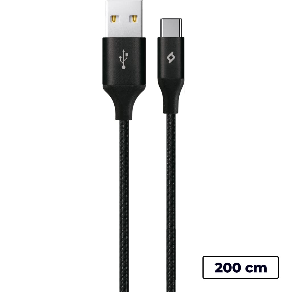 ttec AlumiCable XL USB-A - USB-C Şarj Kablosu 2mt.