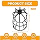 GBKDQQ Cap Washer für Baseballmützen, 2 Stück Cap Waschmaschinen Form, Cap Waschen, Hut-Unterlegscheibe für Waschmaschine, Basecap Waschgestell Passend für Kinder und Erwachsene