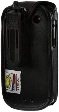 Turtlebackcase A-BB9900E E Leather Case for BlackBerry Bold 9900 - Non-Retail Packaging - Black