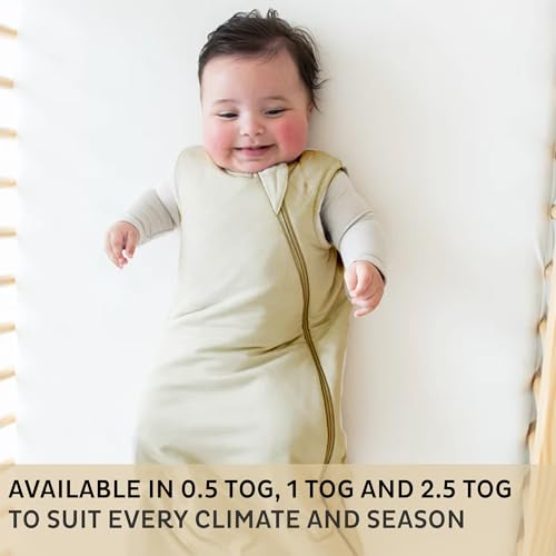 Image of ChotaBaby Premium Baby Sleeping Bag | Organic Bamboo Cotton, Breathable, Supersoft Wearable Blanket | 2-Way Zipper Sleep Sack