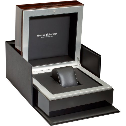 Maurice Lacroix Pontos Classical Petite Seconde Black Dial Watch PT7558-SS001-3303