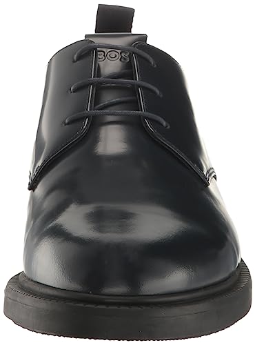 BOSS Men's Larry Brush Off Leather Derby Dress Shoe Oxford2