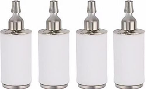 4 Pack 530095646 Fuel Filter for Fit Weedeater Craftsman Trimmer & Poulan 2050 2150 2375 Chainsaw Blower & Husqvarna 128LD 124 125 128 Series String Trimmer