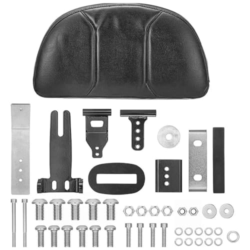 Coussin dossier moto réglable avec kit de montage pour Spyder F3-T F3-L