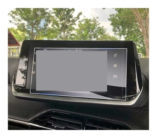 Verre trempé pour navigation Peugeot 208 et 2008 de 7 pouces 2020-2023